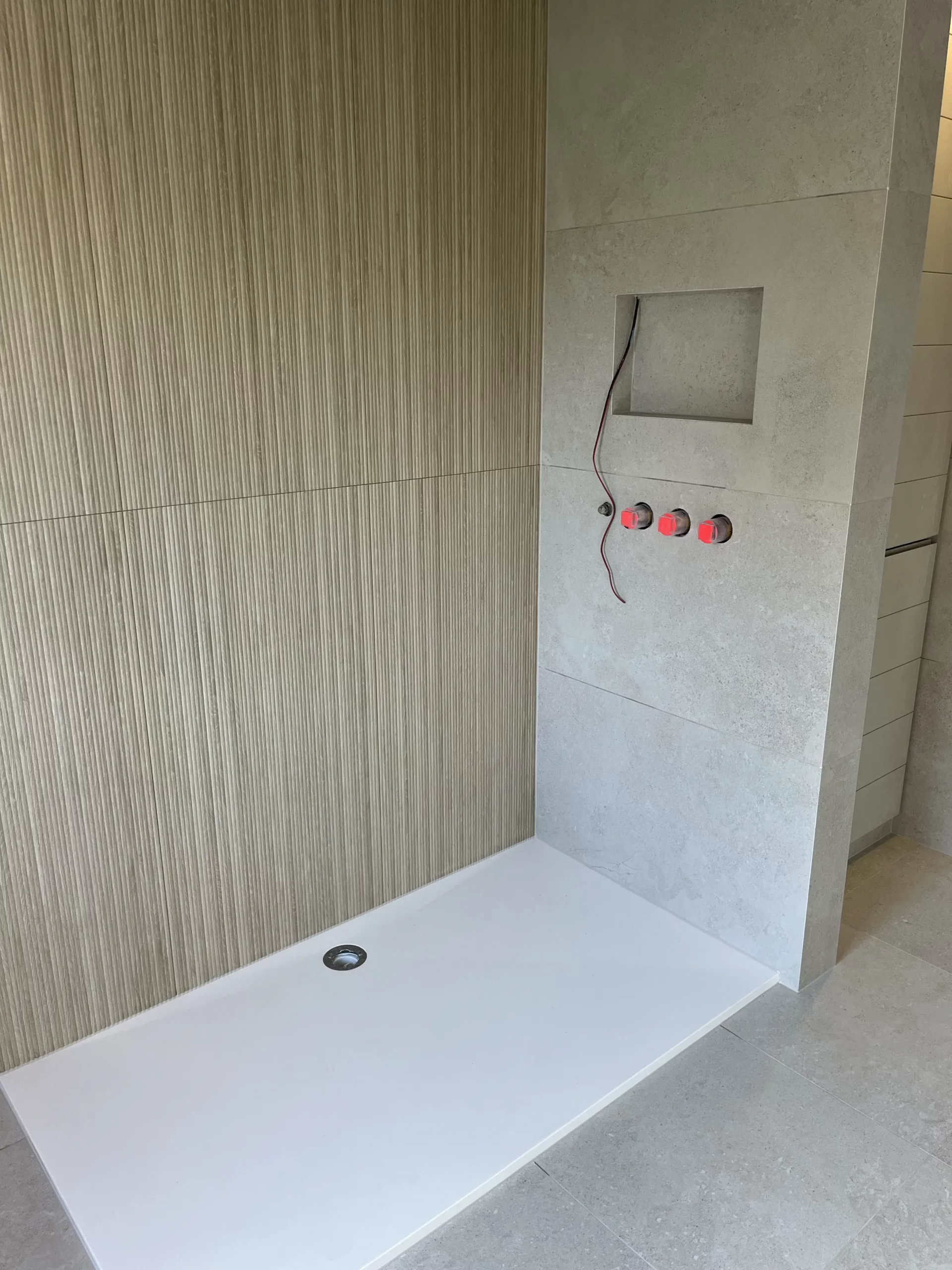 Wandtegel als blikvanger in de douche